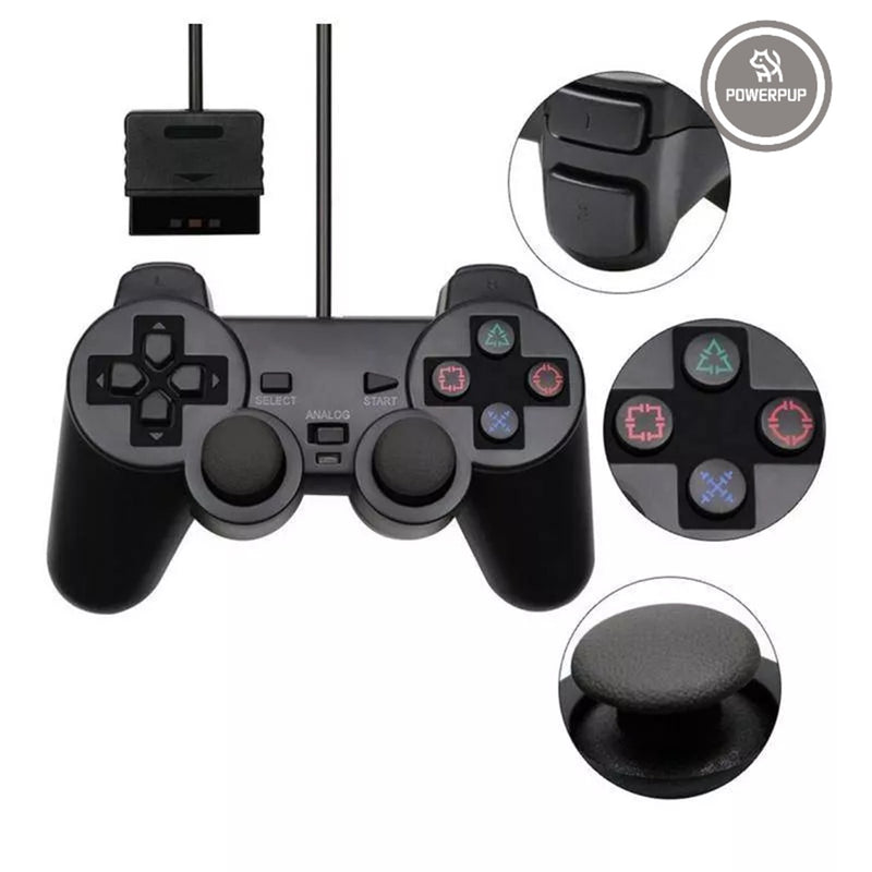 Controle Joystick com Fio para PS2