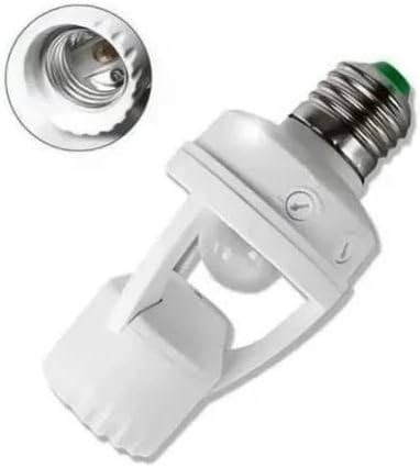 Sensor de Presença Movimento com Fotocélula para Lâmpada Soquete E27