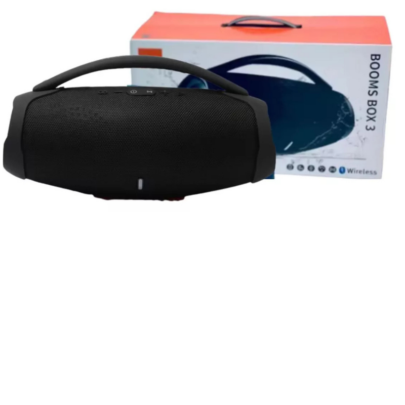 Caixa De Som Boombox 3 Bluetooth - Preta