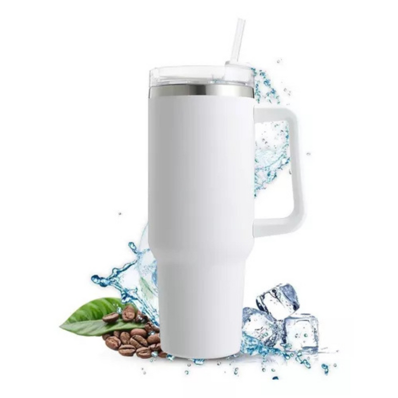 Copo Quencher 1,200ML - PERSONALIZADO Branco