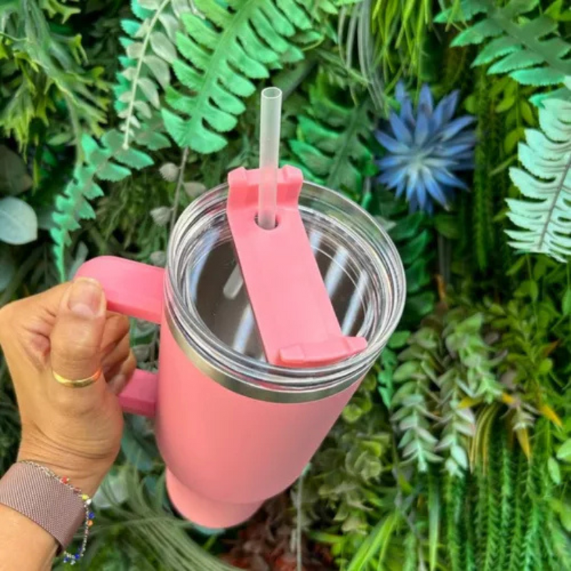 Copo Quencher 1,200ML(personalizado)Rosa