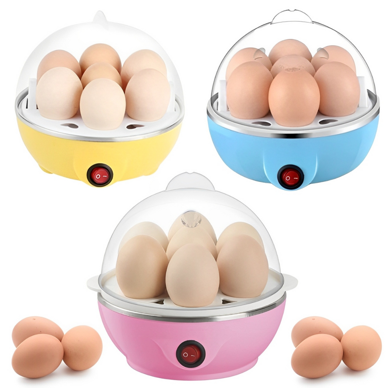 Cozedor de Ovos Elétrico Multifuncional - Egg Cooker 110V