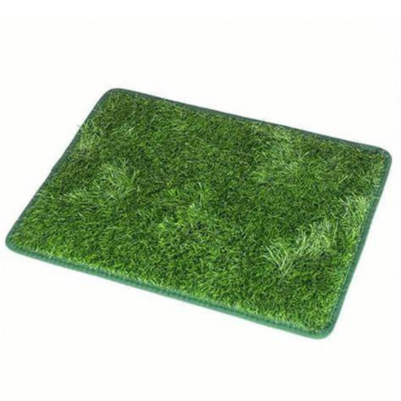 Tapete Higiênico com Grama Sintética Lavável para Pet - 50x40cm