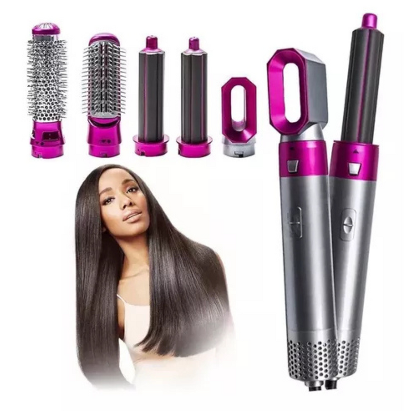 Escova Secador de Cabelo 5 em 1 Multifuncional