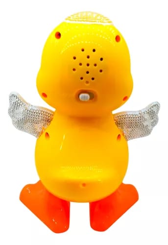 Pato Dançarino Brinquedo Musical Infantil com Luzes e Som Divertido Anda e Mexe