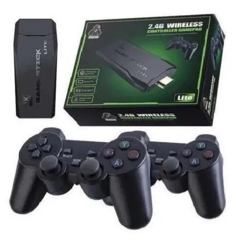 Game Stick 4K Retrô 10.000 Jogos