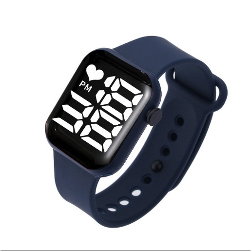 Relógio Digital Masculino Feminino Resiste Água Skmei 1876 - Azul Escuro