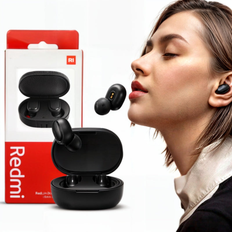 Fone de Ouvido Bluetooth 5.0 Redmi Airdots 2  - Preto