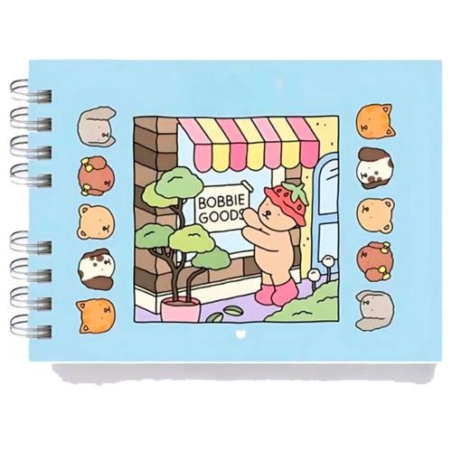 Kit de Colorir Bobbie Good – Capa Dura Desenho Canetinhas Ponta Dupla