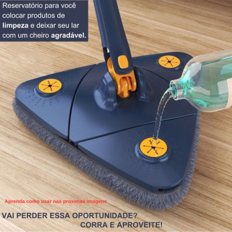 Mop de Limpeza Giratório ProClean 360°