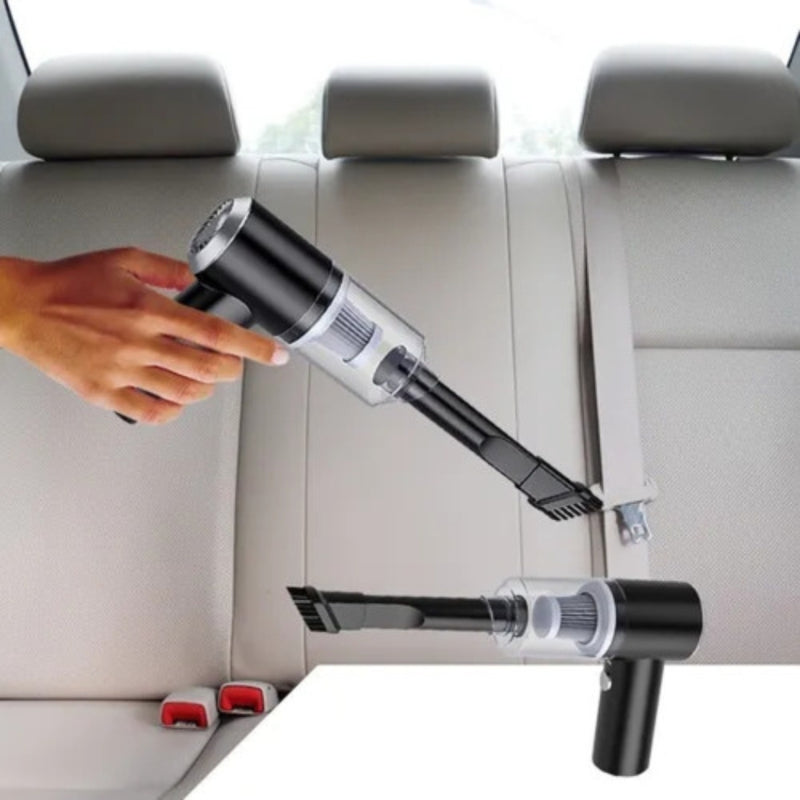 Aspirador de Pó Portátil PowerVac Go sem Fio 4 em 1