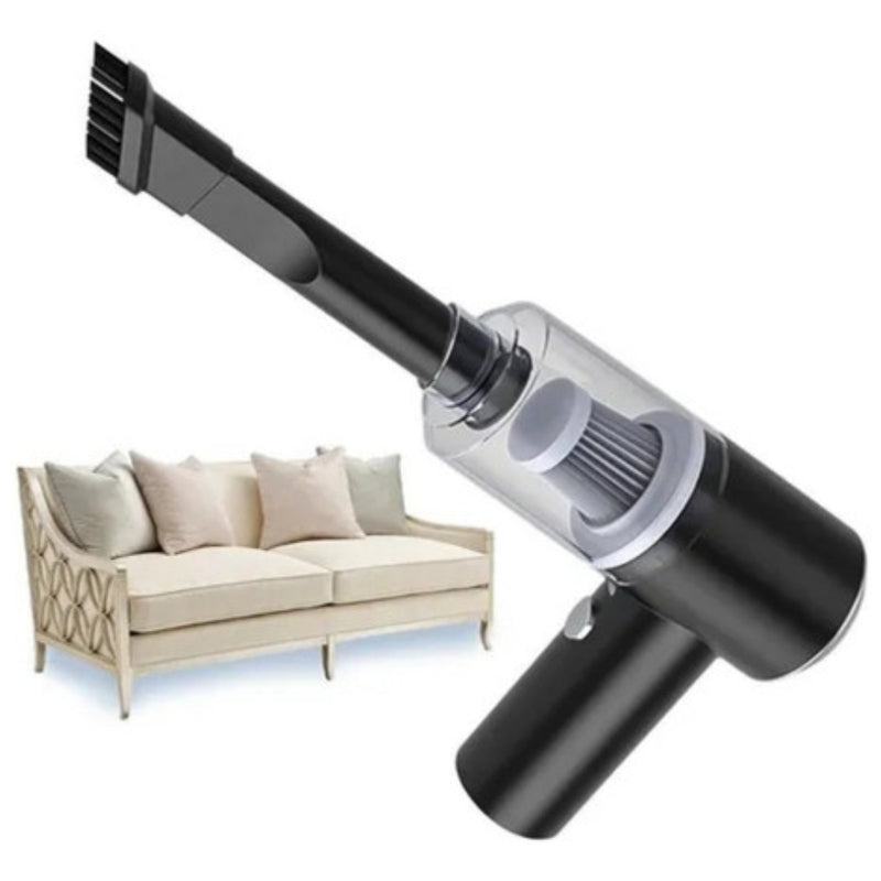Aspirador de Pó Portátil PowerVac Go sem Fio 4 em 1
