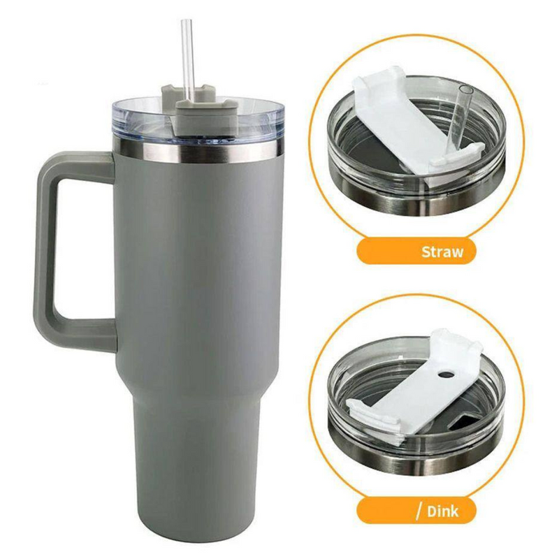Copo Quencher 1.200ML(Personalizado)-Cinza